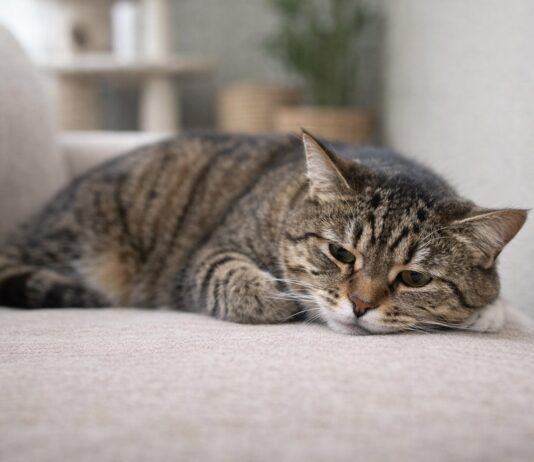 Gatto apatico o “spento”