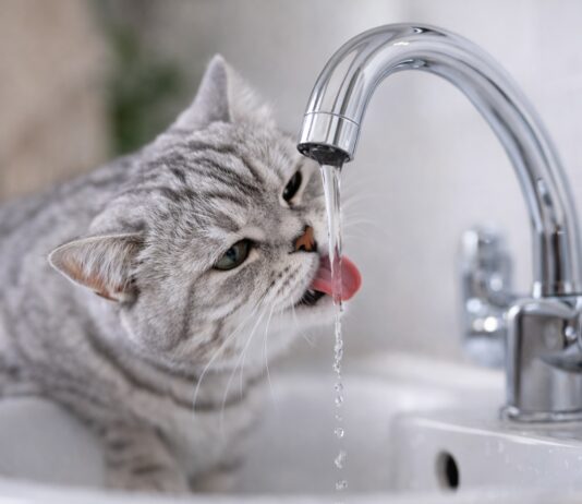 Gatto che beve solo dal rubinetto: perché succede Gatto che beve solo dal rubinetto
