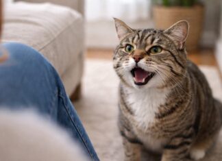 Gatto che miagola solo quando sei presente: cosa vuole dirti Gatto che miagola solo quando sei presente