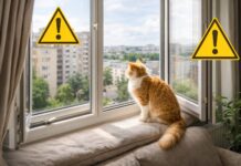 Gatto in appartamento e finestre aperte: cosa valutare Gatto in appartamento e finestre aperte