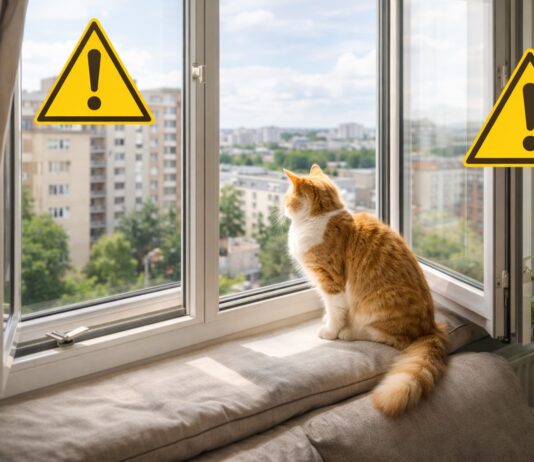 Gatto in appartamento e finestre aperte: cosa valutare Gatto in appartamento e finestre aperte