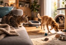 Gatto stressato dopo l’arrivo di un altro animale Gatto stressato dopo l’arrivo di un altro animale: segnali da riconoscere, cause e come aiutare il gatto ad adattarsi.