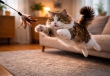 Gioco e istinto di caccia: perché il gatto ne ha bisogno Gioco e istinto di caccia