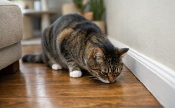 Odore di pipì persistente: perché il gatto continua a tornare lì Odore di pipì persistente