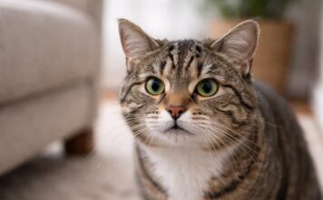 Orecchie e sguardo del gatto: come capire il suo umore Orecchie e sguardo del gatto