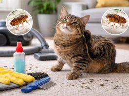 Pulci in casa: perché il problema non è solo il gatto Pulci in casa