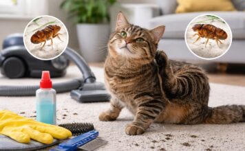 Pulci in casa: perché il problema non è solo il gatto Pulci in casa