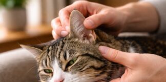 Pulizia delle orecchie del gatto: quando farla Pulizia delle orecchie del gatto