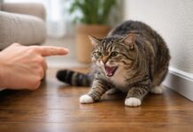 Punire un gatto aggressivo peggiora la situazione? Punire un gatto aggressivo