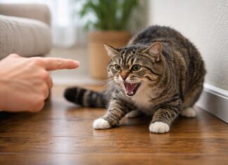 Punire un gatto aggressivo peggiora la situazione? Punire un gatto aggressivo