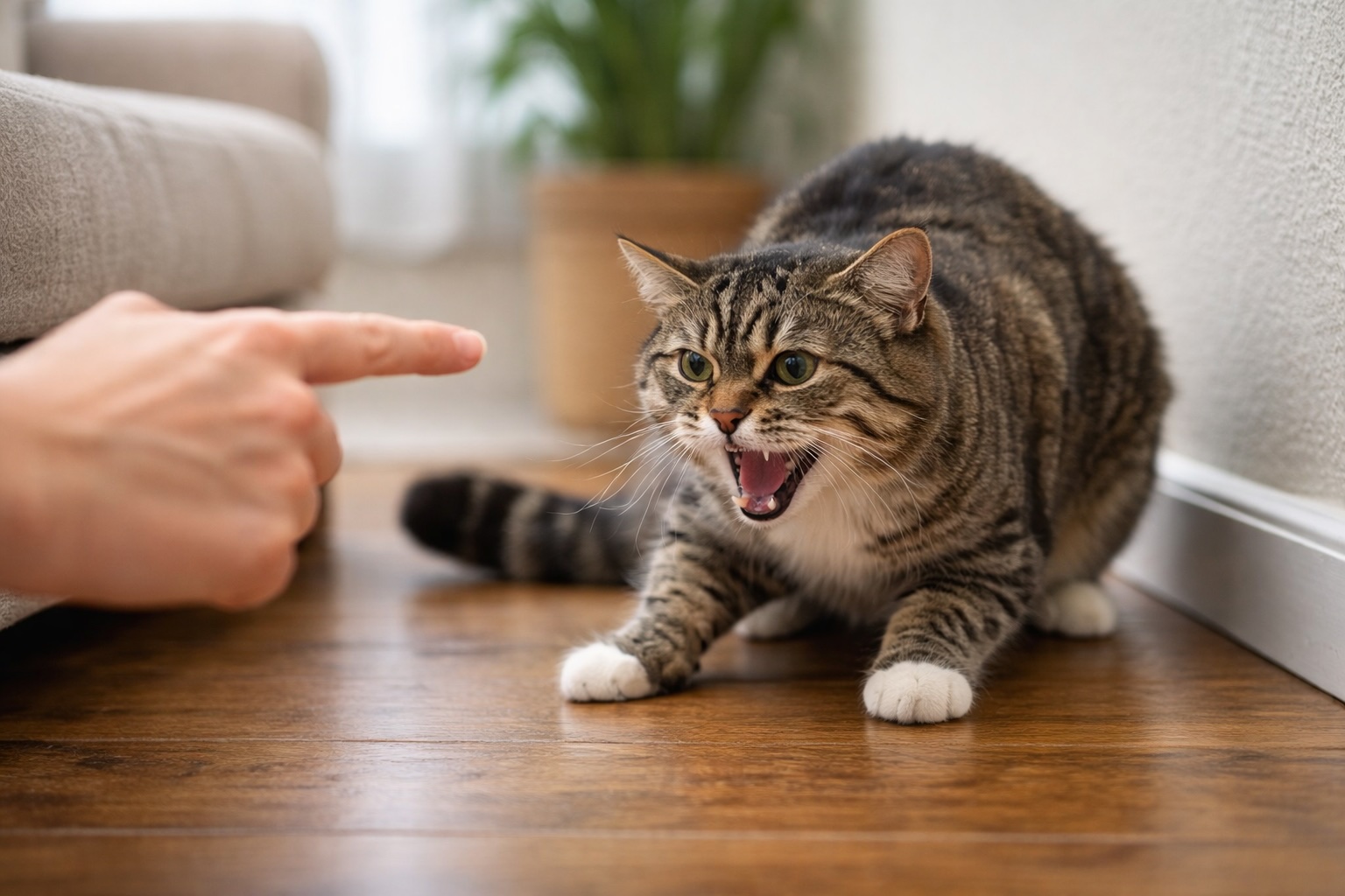 Punire un gatto aggressivo Punire un gatto aggressivo