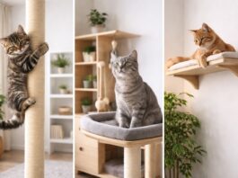 Spazi verticali per il gatto