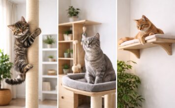 Spazi verticali per il gatto: perché sono fondamentali in casa Spazi verticali per il gatto