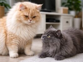 Un gatto domina l’altro: segnali di gerarchia sbilanciata Un gatto domina l’altro