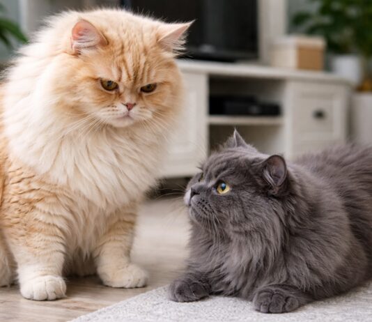 Un gatto domina l’altro: segnali di gerarchia sbilanciata Un gatto domina l’altro