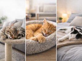 Zone di riposo ideali per il gatto