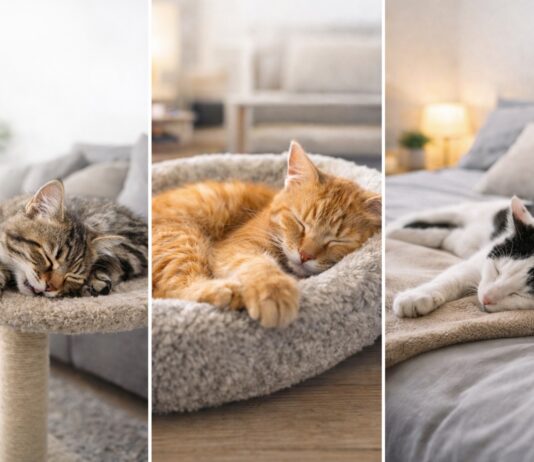 Zone di riposo ideali per il gatto: dove dorme meglio in casa Zone di riposo ideali per il gatto