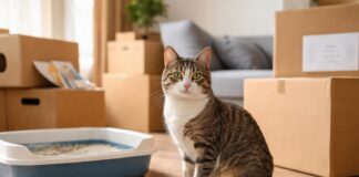 gatto fa pipì fuori casa dopo un trasloco