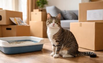 Il gatto fa pipì fuori casa dopo un trasloco: cosa sta comunicando gatto fa pipì fuori casa dopo un trasloco